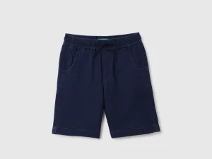 Textured Regular Fit Casual Shorts