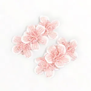The Carys Girls Pink Clip Set
