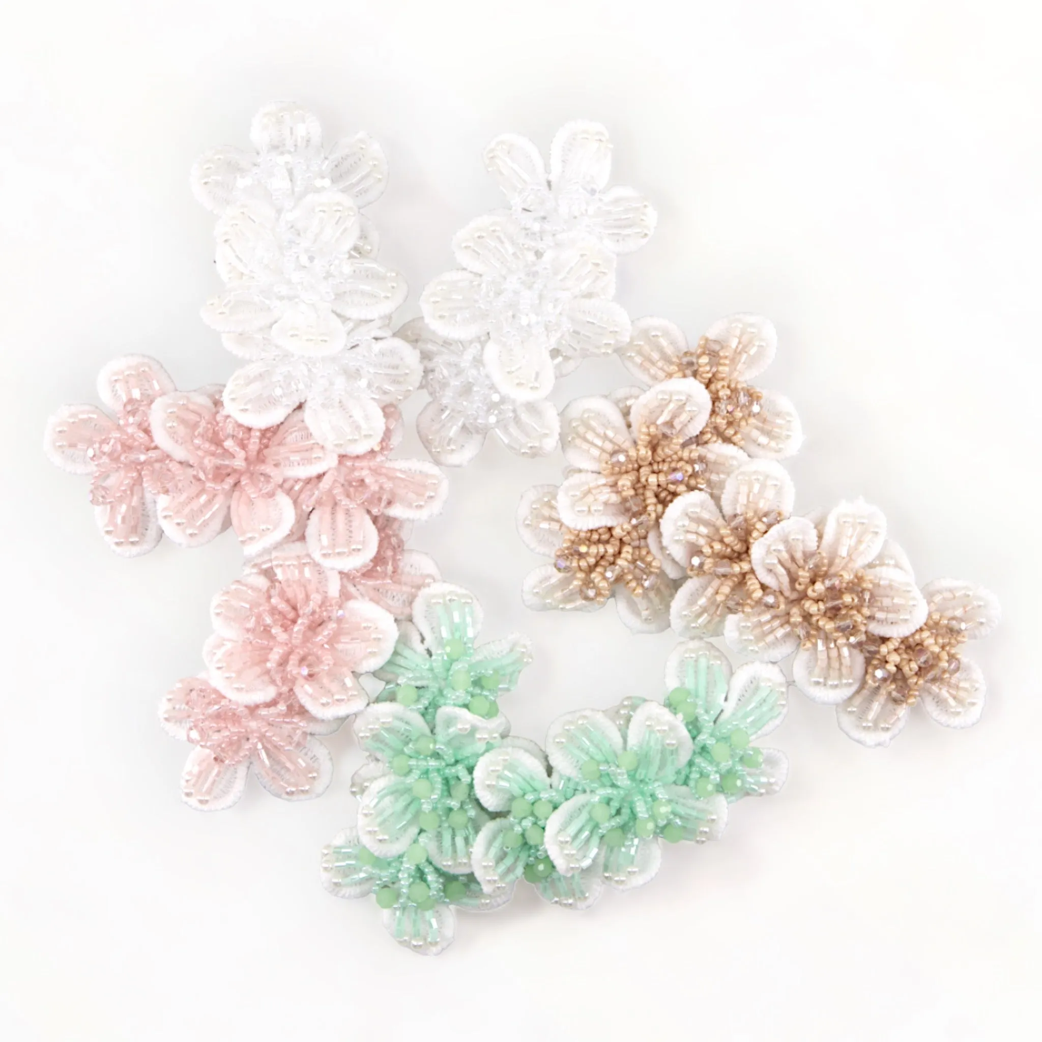 The Carys Girls Pink Clip Set