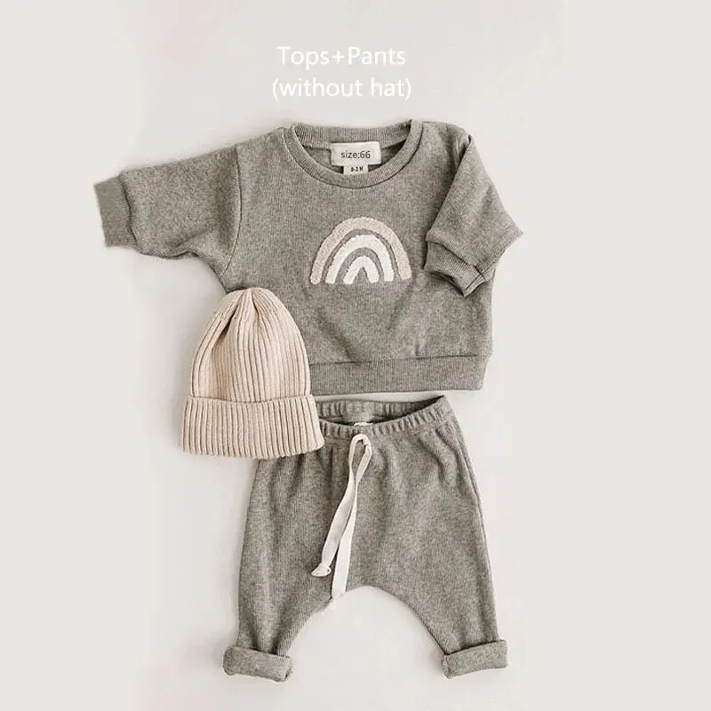 Toddler's Casual Tops   Loose Trousers Set