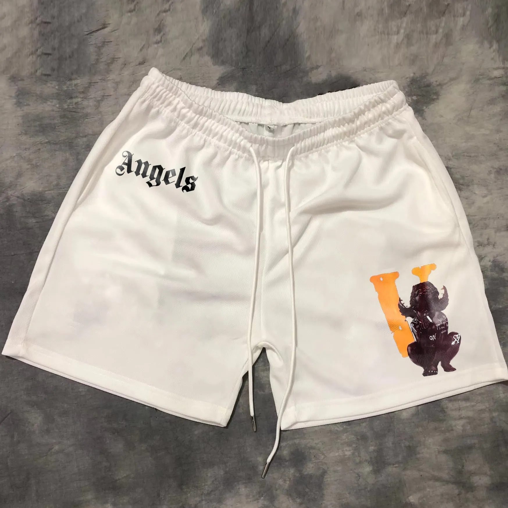 Trendy Casual Retro Street Mesh Shorts