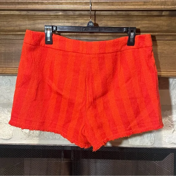 Trina Turk Corbin Fringe Tweed Shorts