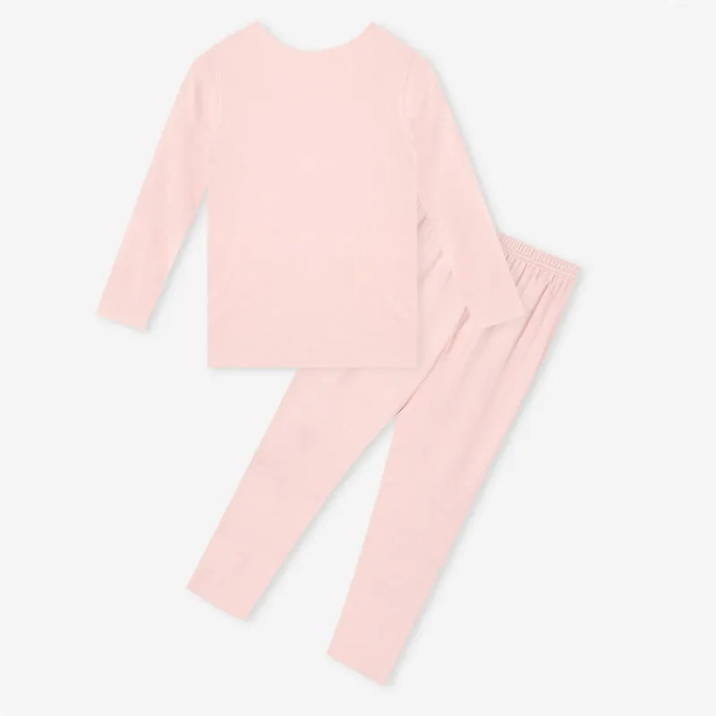 Ultra Soft Seamless Pink Sleep Set (Slim-Fit) 2211U01