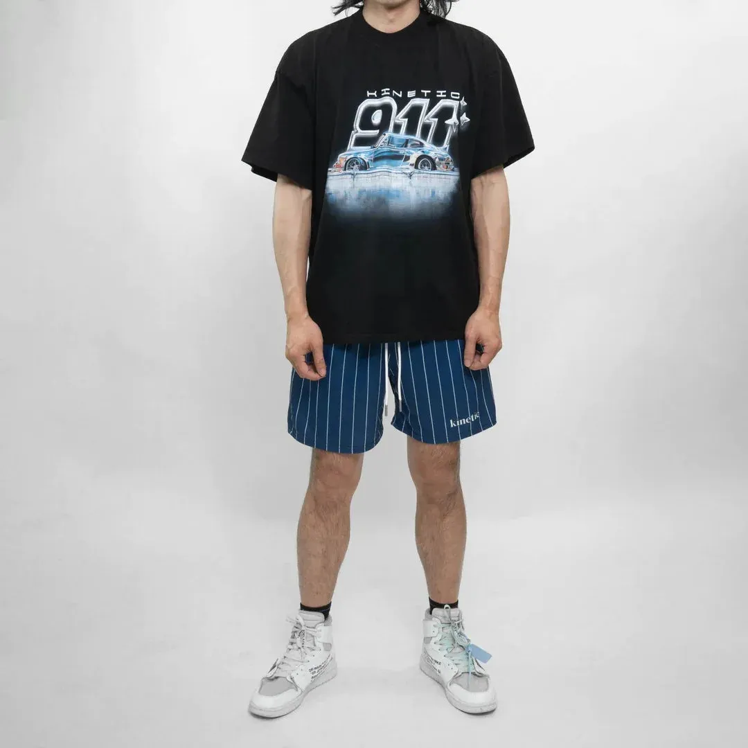 UrbanFit Gestreifte Muster Casual Shorts