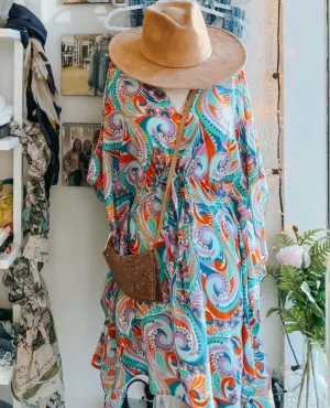 Vacay Kaftan Purple Gema