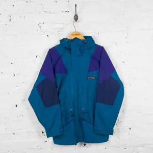Vintage Berghaus Waterproof Coat - Blue - M