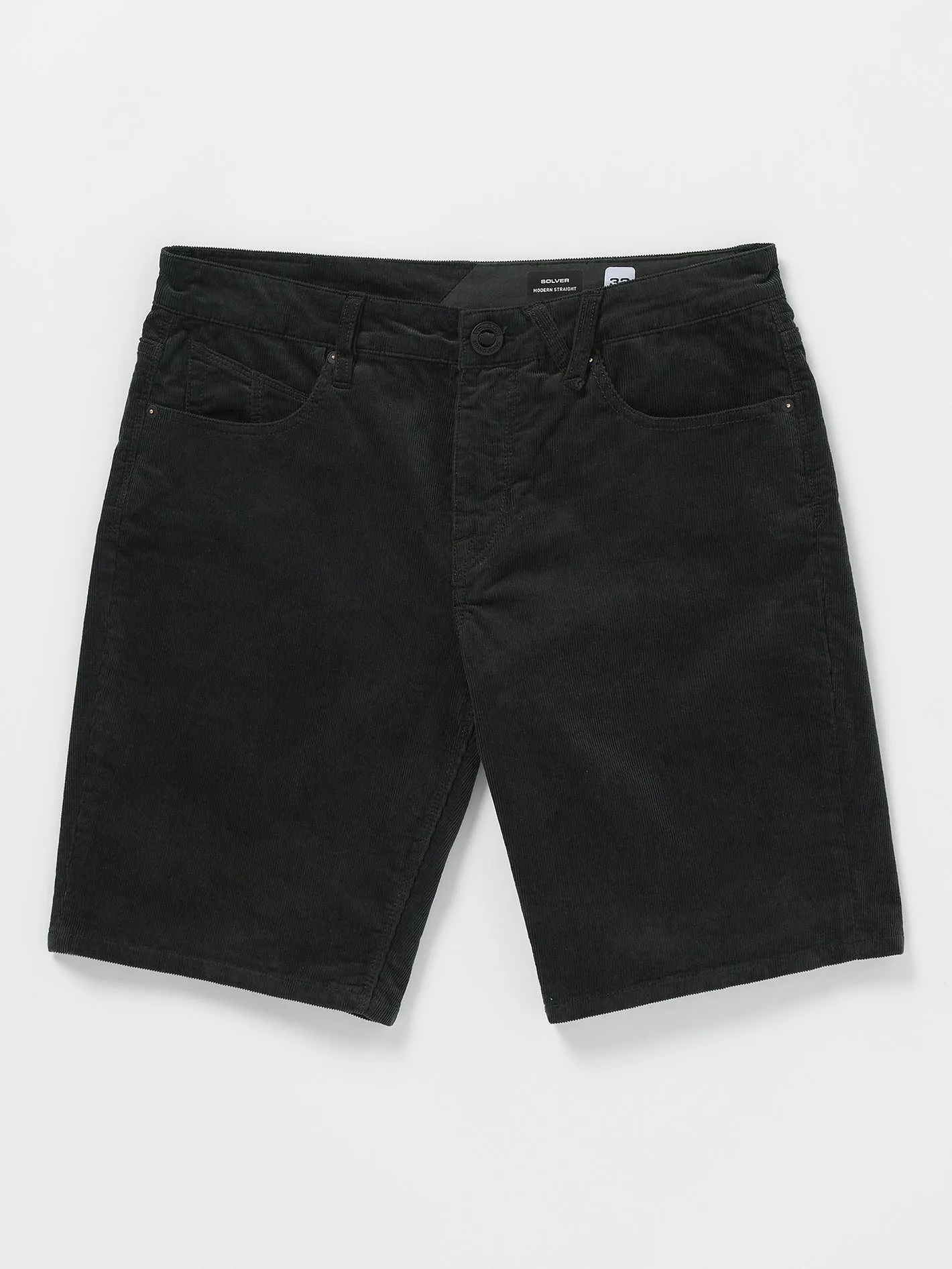 VOLCOM Solver Cord Short 19 - Mens Stealth