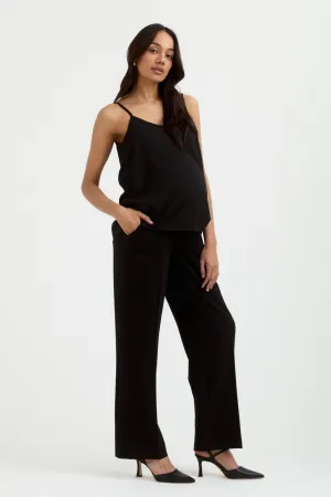 Waffle Wide-Leg Trouser