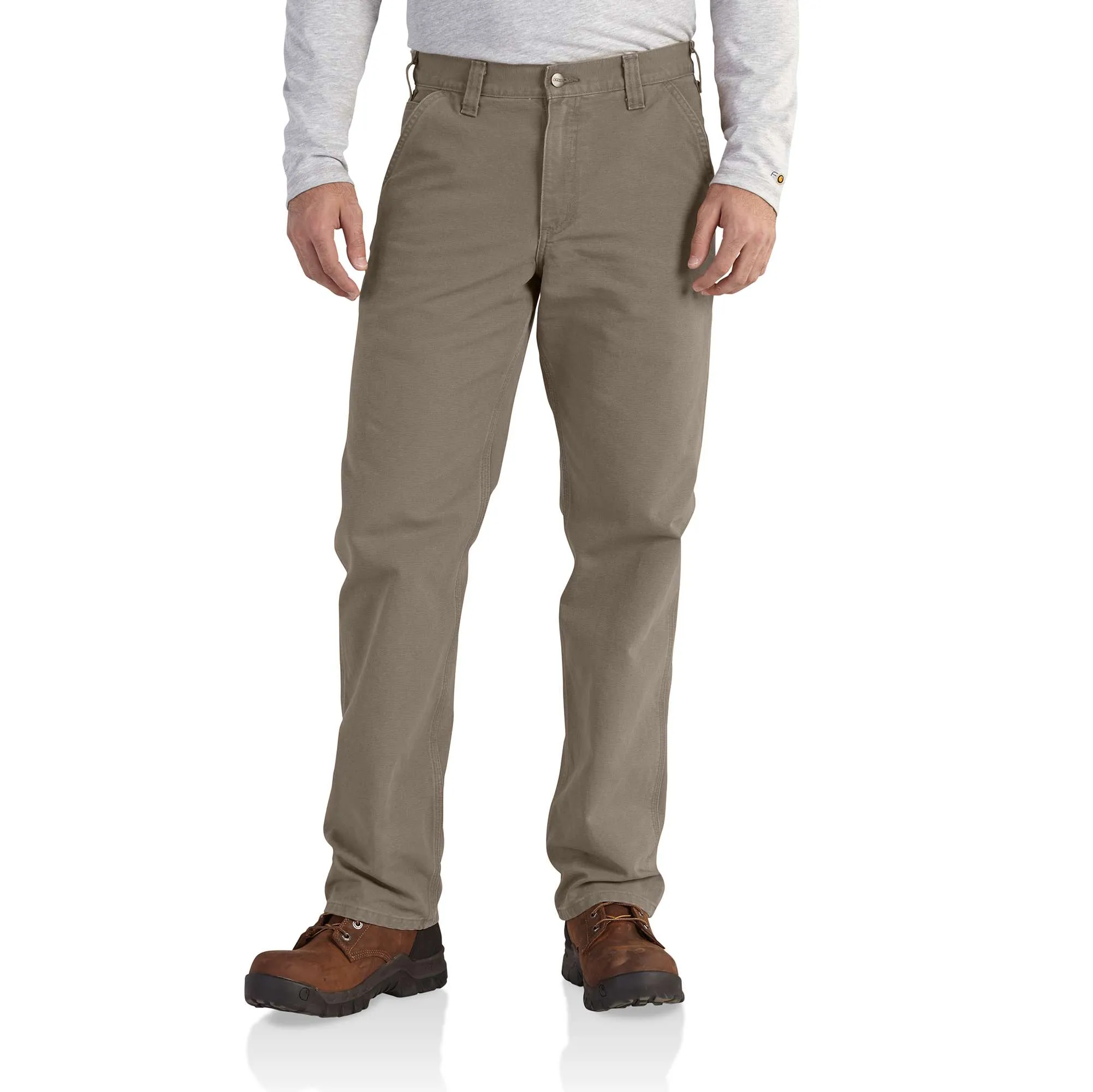 Washed Duck Relaxed-Fit Dungaree