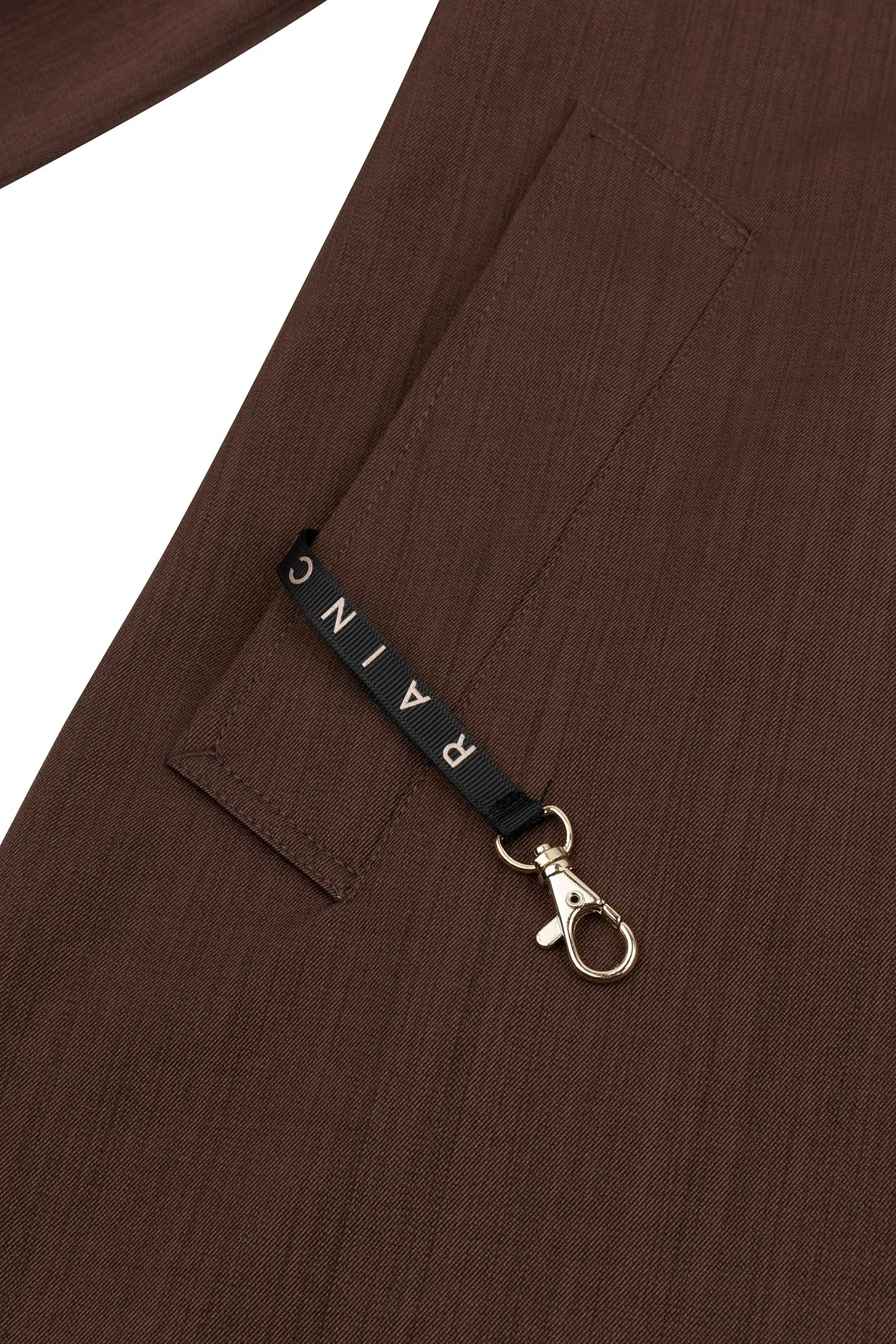 Waterproof Relaxed Fit Trenchcoat  | Brown Melange