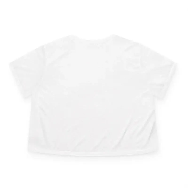Wild Flowers Flowy Cropped Tee Womens Elegance