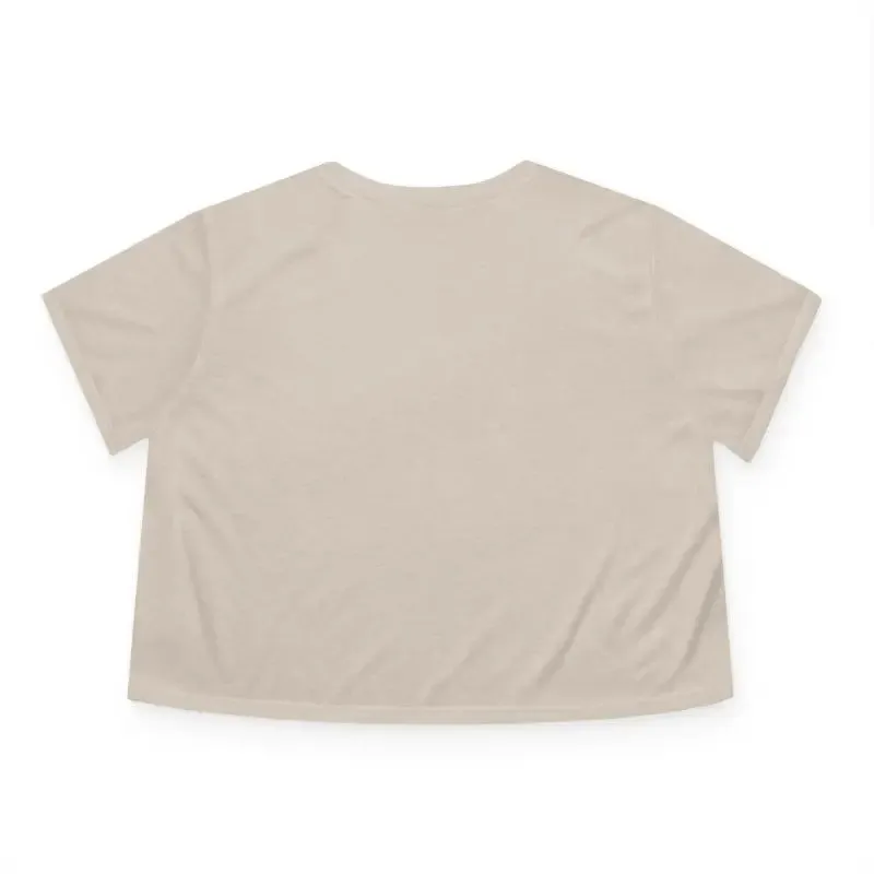 Wild Flowers Flowy Cropped Tee Womens Elegance