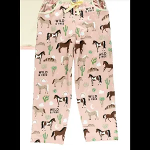 Wild Horses PJ Pant by Lazy One