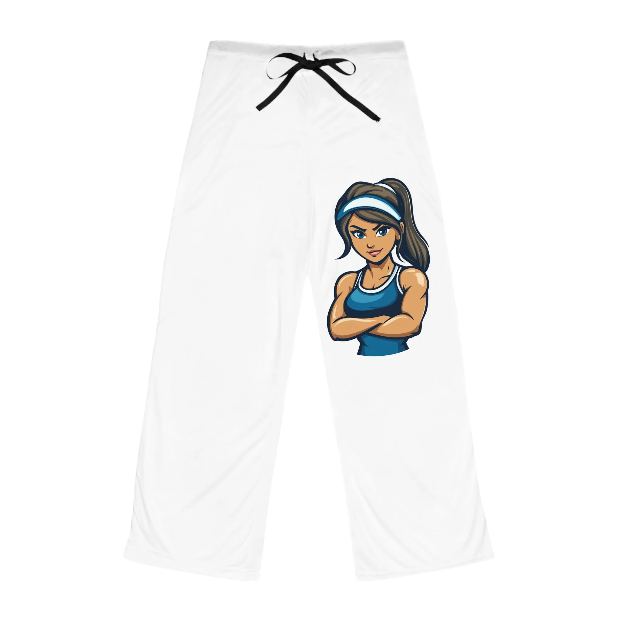 Women&#039;s Pajama Pants - Fun Fitness & Laughter Design