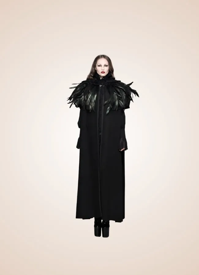 Women's Gothic Hooded Long Coat