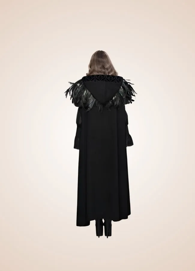 Women's Gothic Hooded Long Coat