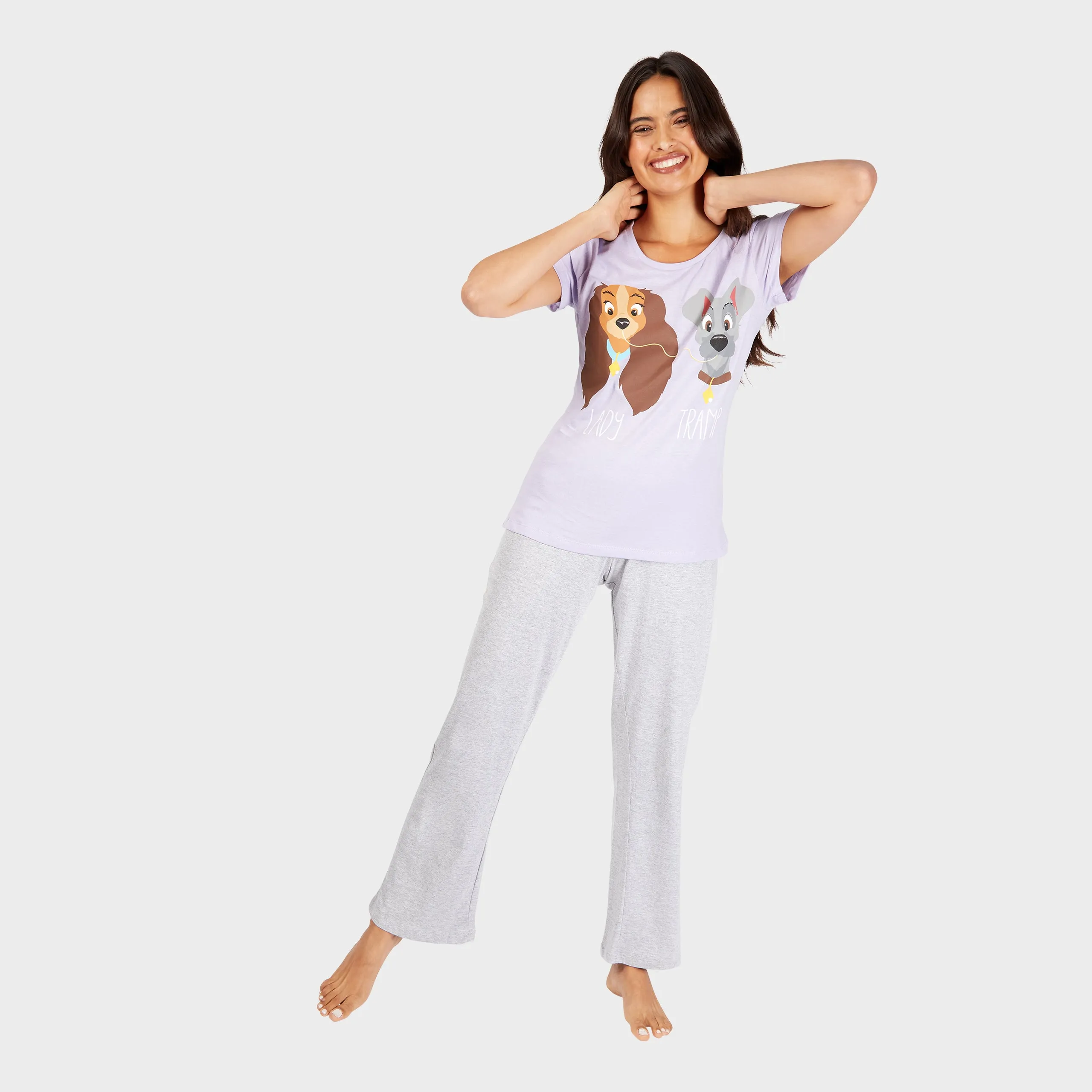 Womens Lady and The Tramp Pajamas