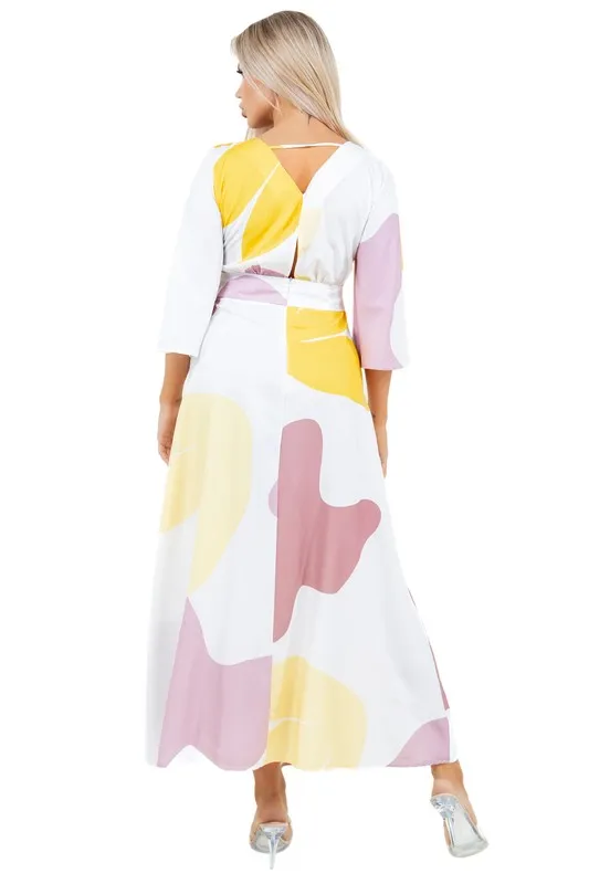 Women's White Long Maxi Dress
