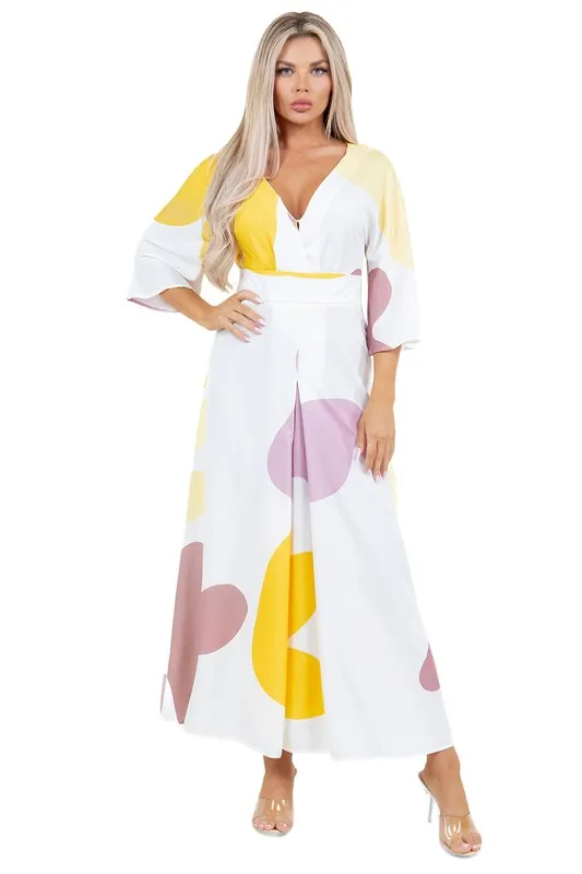 Women's White Long Maxi Dress