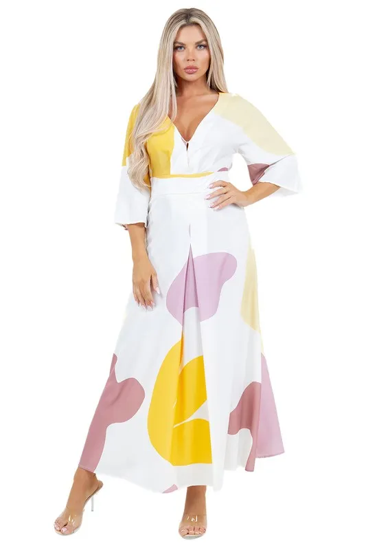 Women's White Long Maxi Dress