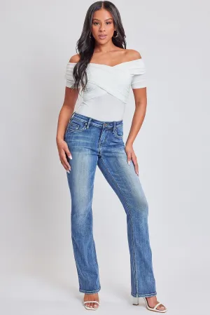 YMI Junior Mid Rise Bootcut Jeans