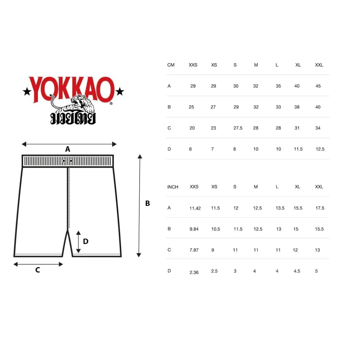 YOKKAO HAWAIIAN CARBONFIT SHORTS