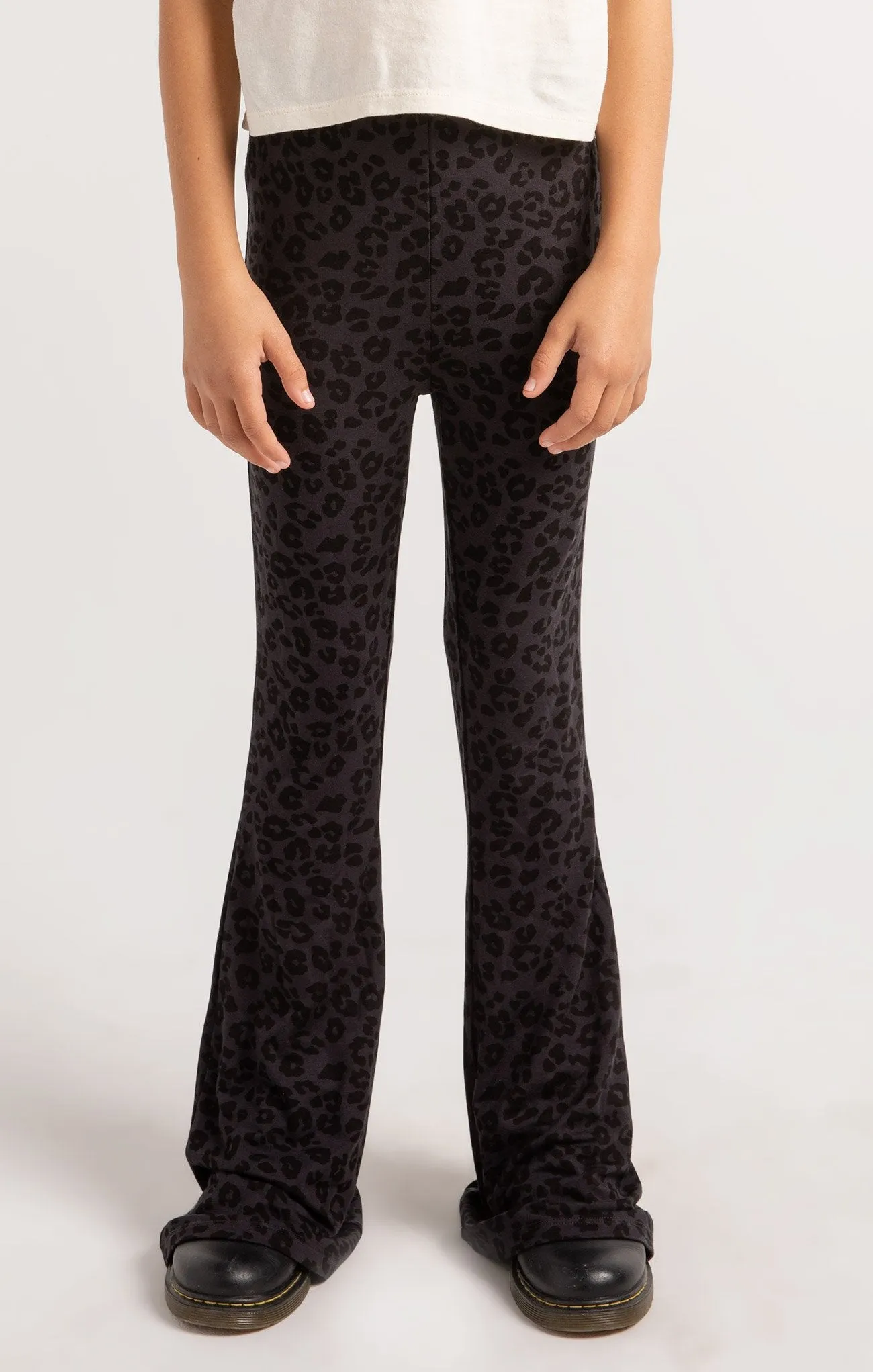 Z Supply Girls Halle Leopard Pant