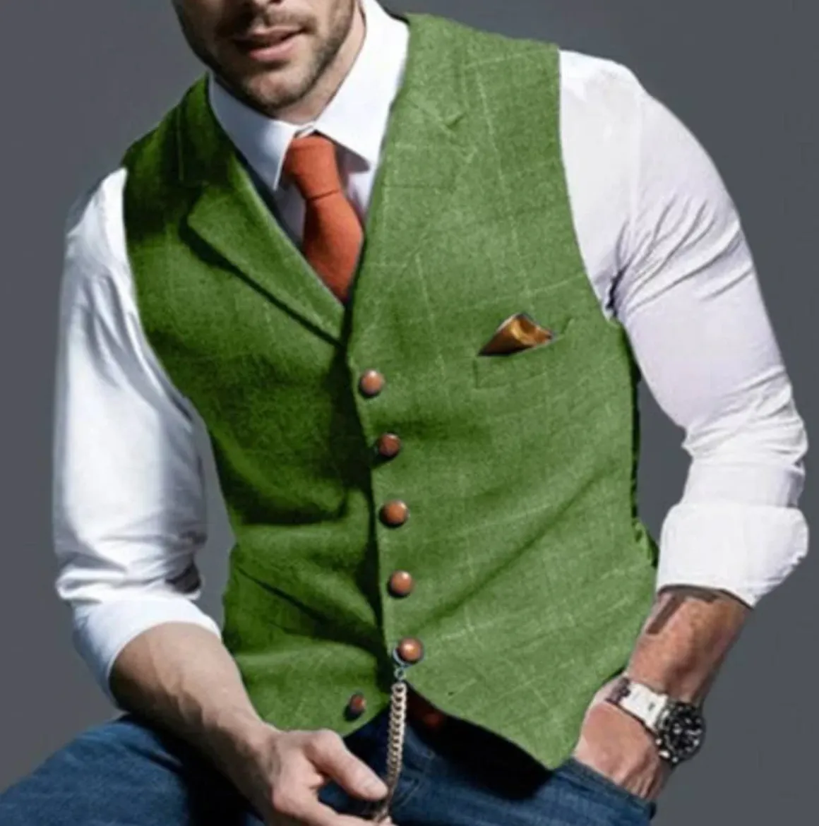 ZAYN | Checkered Vest for Men