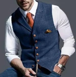 ZAYN | Checkered Vest for Men