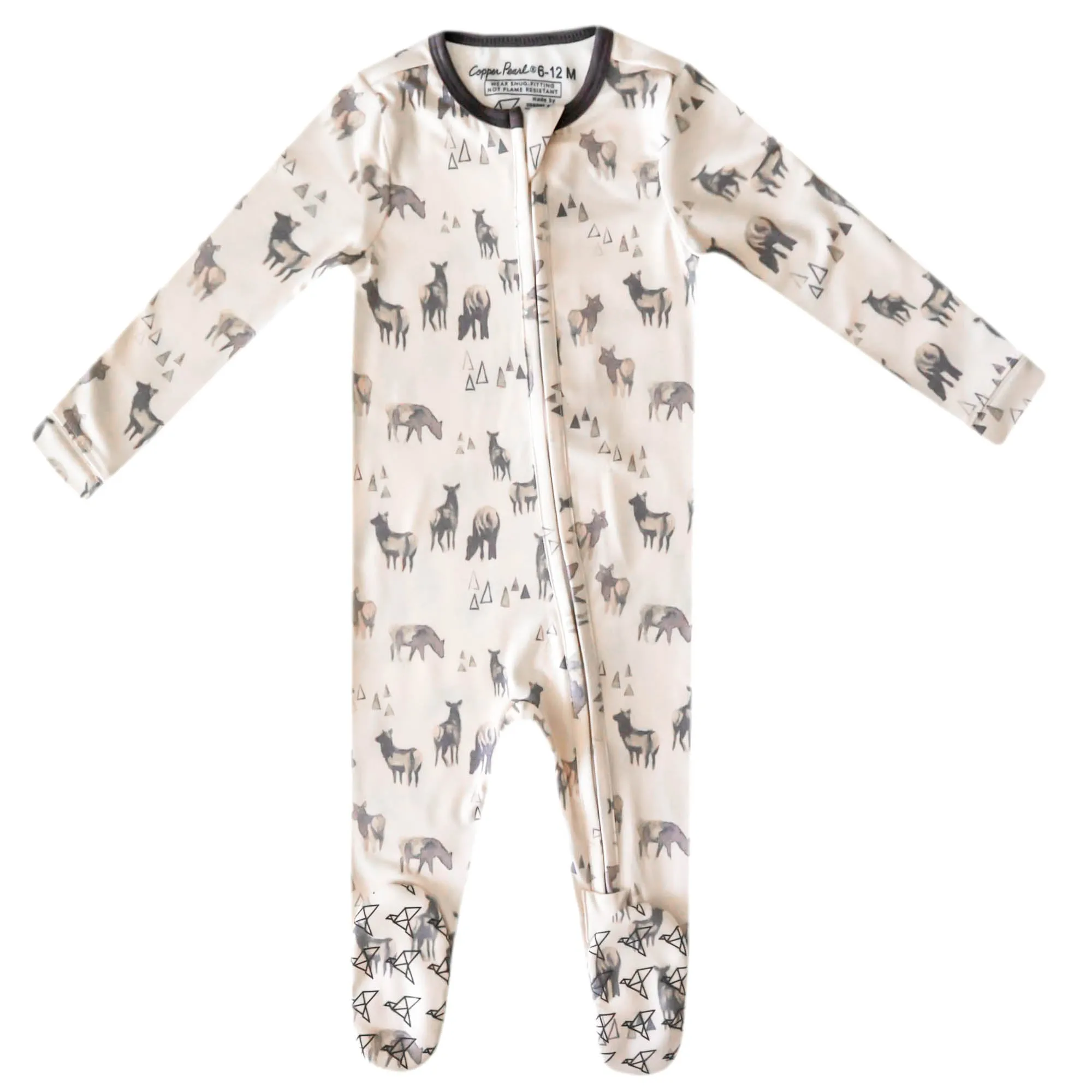 Zip-Up Footie Pajama - Cody