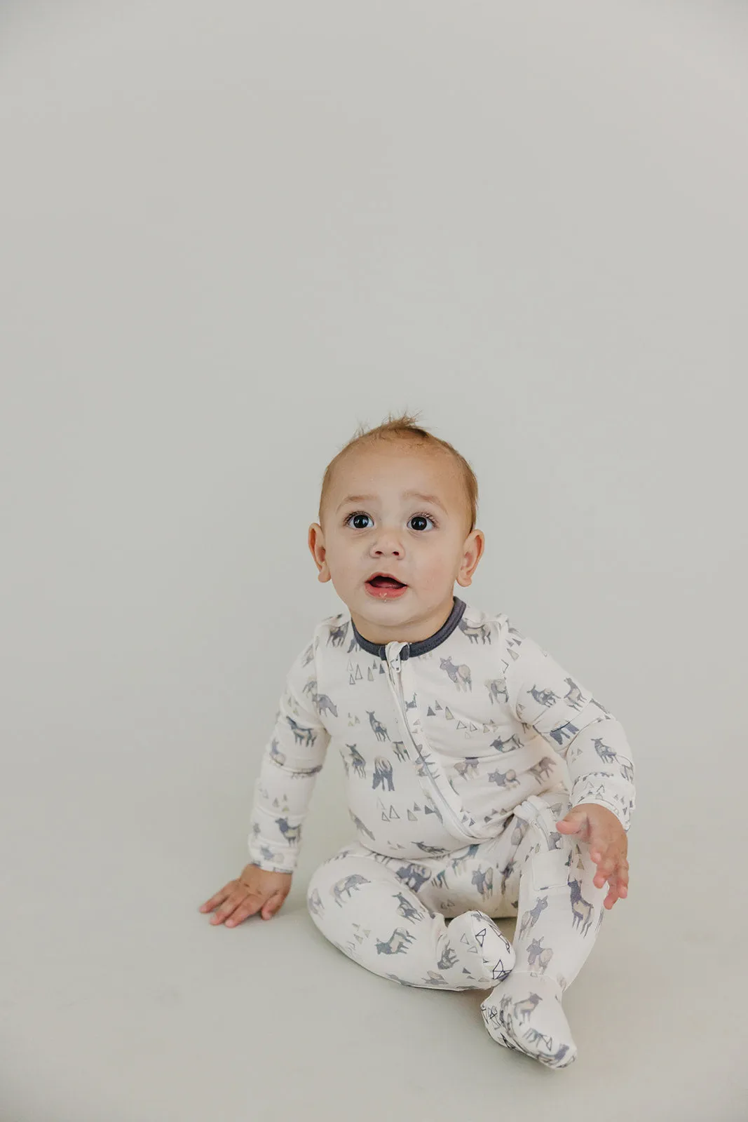 Zip-Up Footie Pajama - Cody