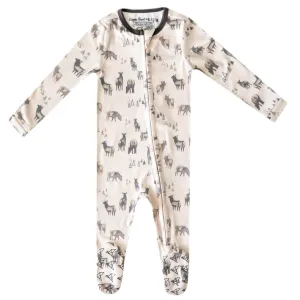 Zip-Up Footie Pajama - Cody