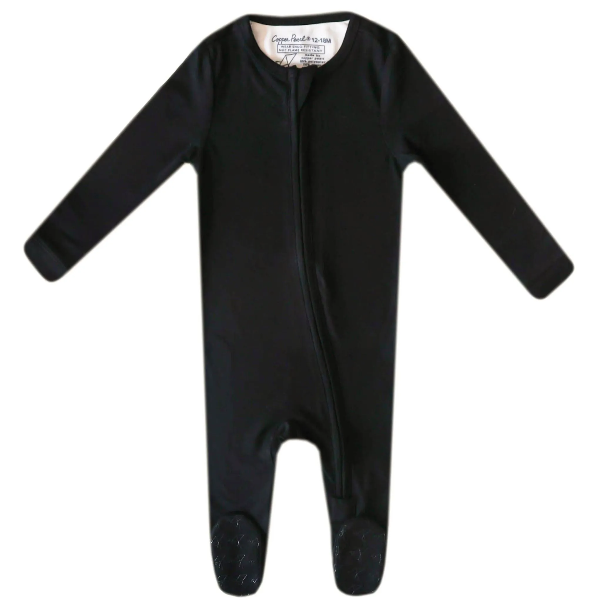 Zip-Up Footie Pajama - Midnight