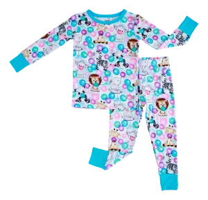 Zuri Two Piece Pajama Set- Final Sale